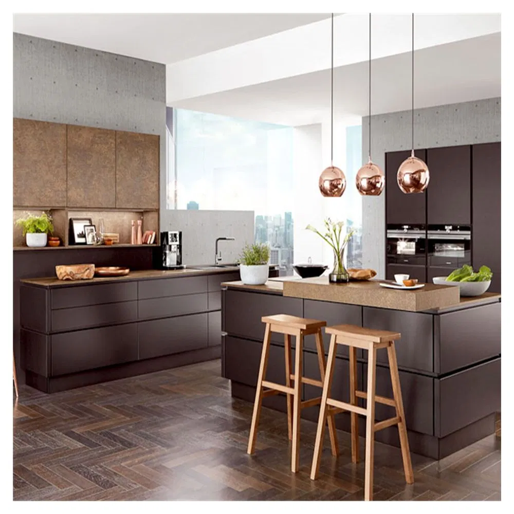 Cbmmart Modern Designs Home Furniture Wood Modular Laminated Kitchen Cabinets