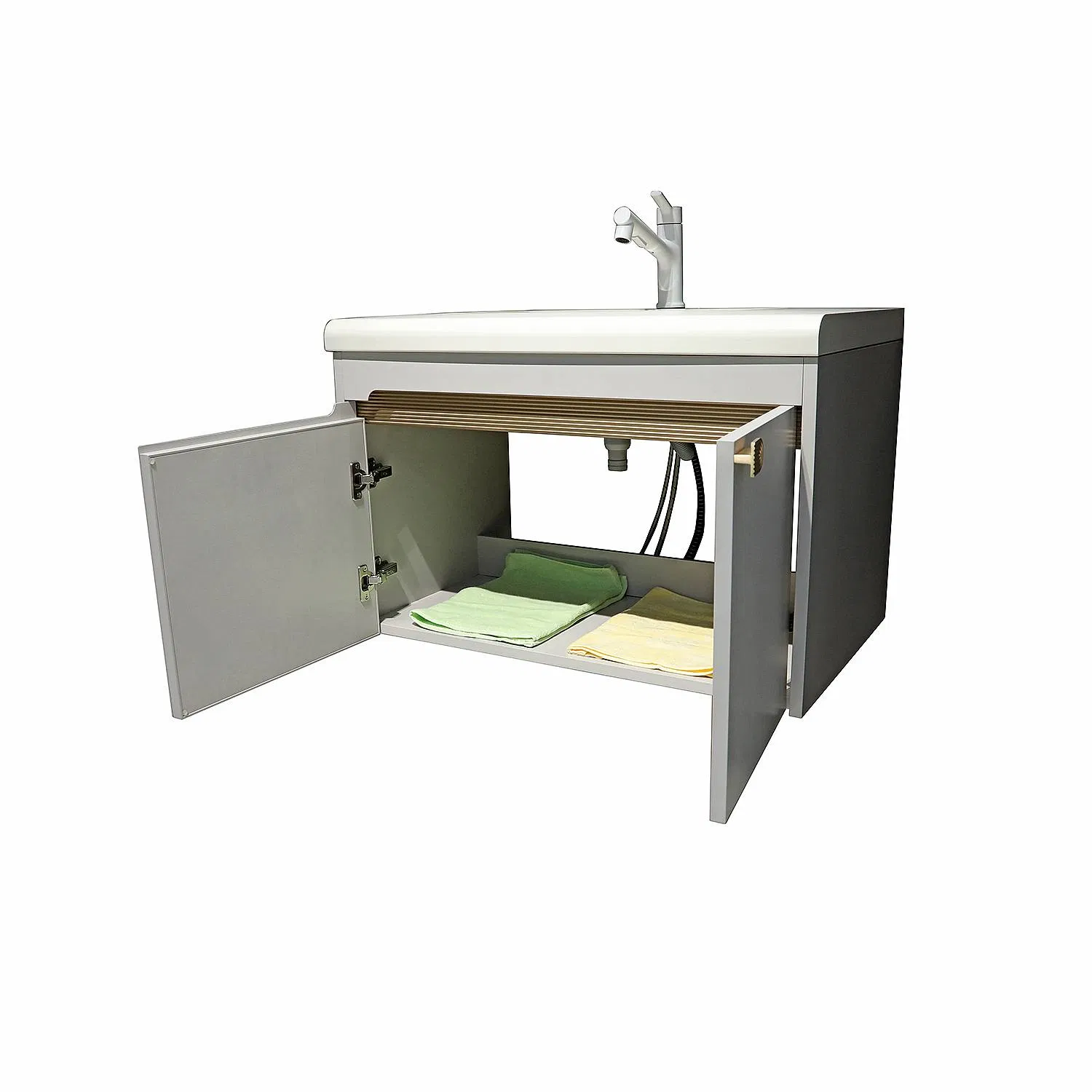 Jataii Bathroom Cabinet Functional Bathroom Cabinets with Linen Tower for 3 Bathroom Count