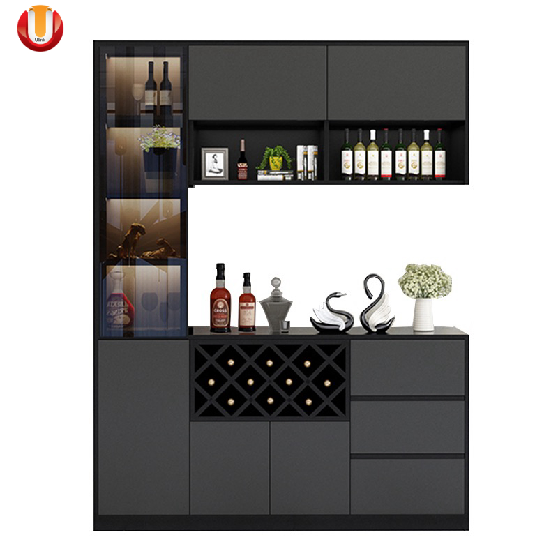 Stylish Contemporary Wine Storage Cabinet for Luxurious Home Bars
