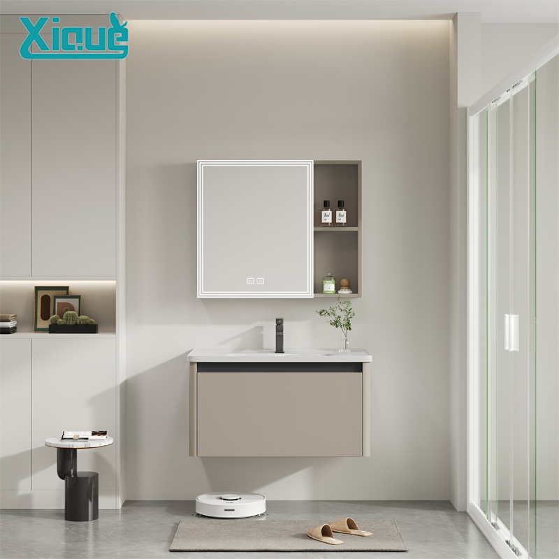 New-Style Customized Bath Storage Furinture Floating Sink Bathroom Vanity Unit