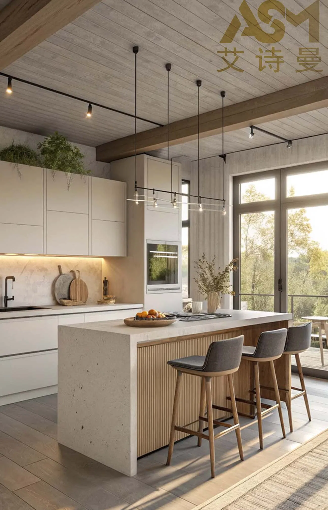 Premium Kitchen Storage Unit with Elegant Finish