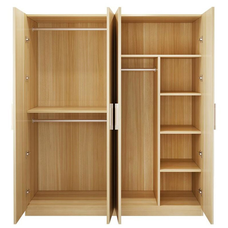 Modern Bedroom Furniture Wooden Wall Wardrobe with Sliding Door