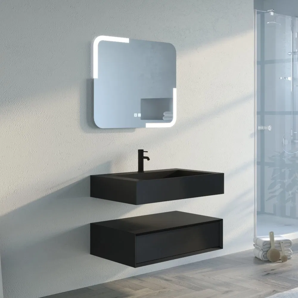 New-Style Customized Double Sink Bathroom Vanity with Sedex for Customized CE Marking