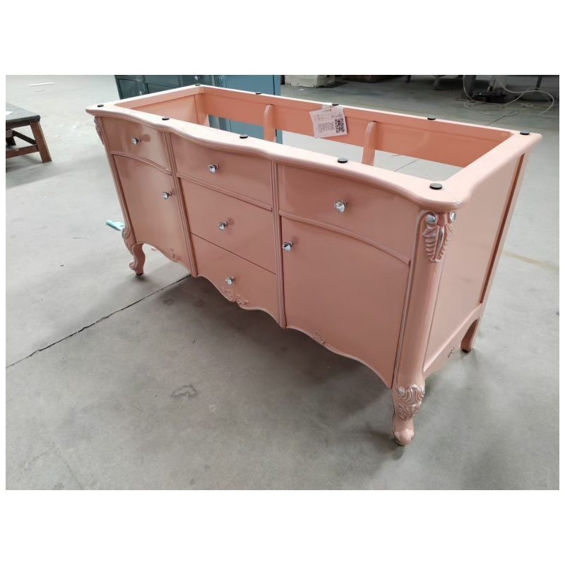 Simple Bathroom Cabinet Marble Top Cabinet Bathroom Sink Floating Vanity