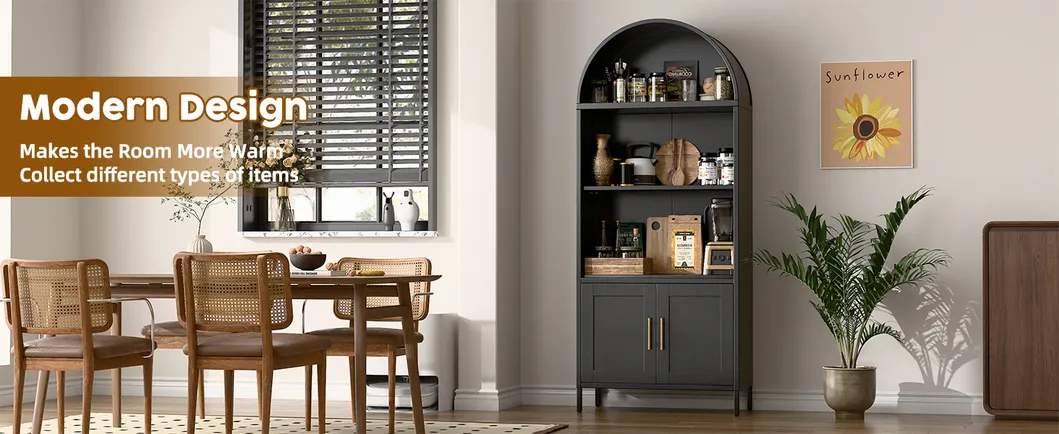 Arched Storage Cabinet