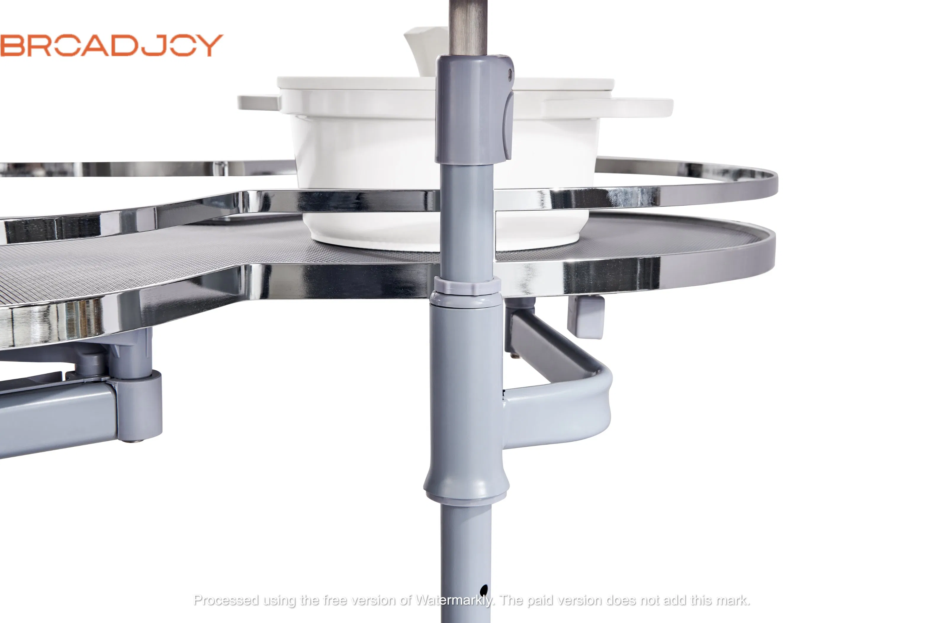 Swing Tray Revolving Organizer Kitchen Corner Use Pull-out Aluminum Storage Carousel Basket