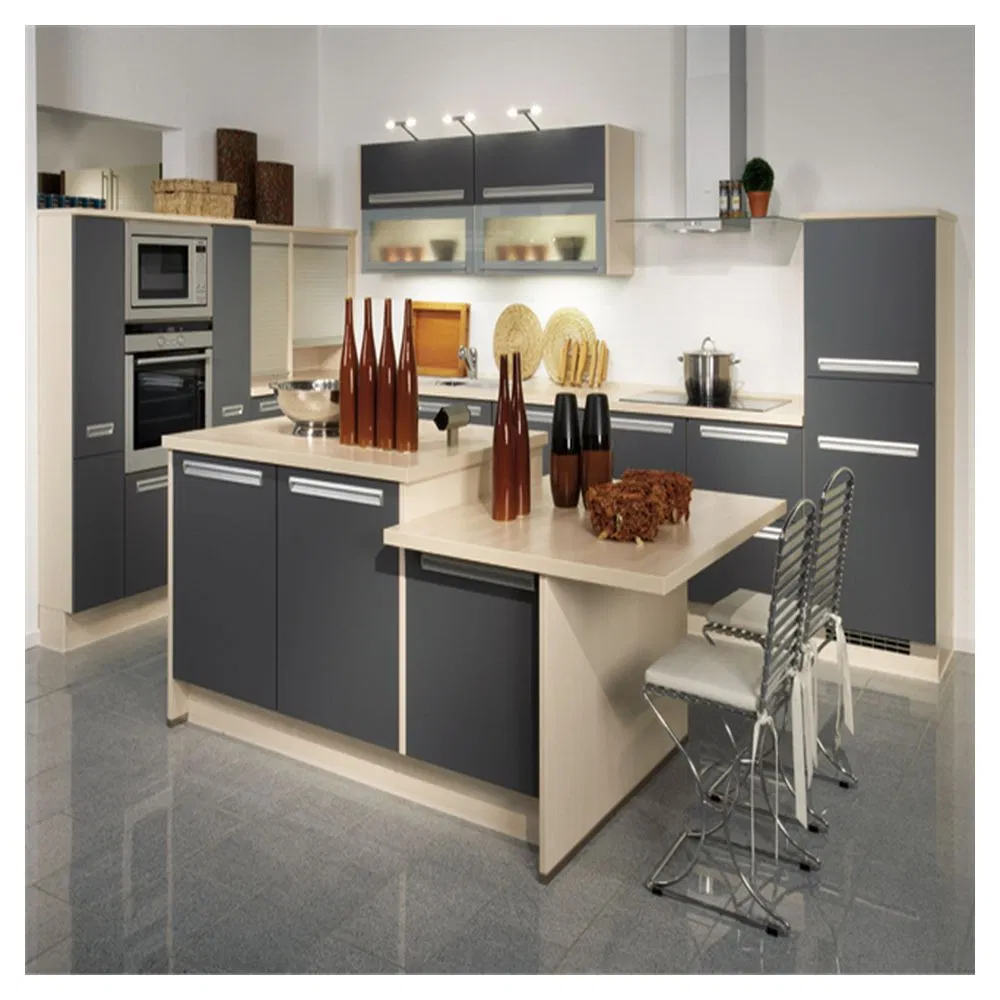 Cbmmart Foshan Factory Kitchen Manufacturer Matt White Kitchen Cabinet