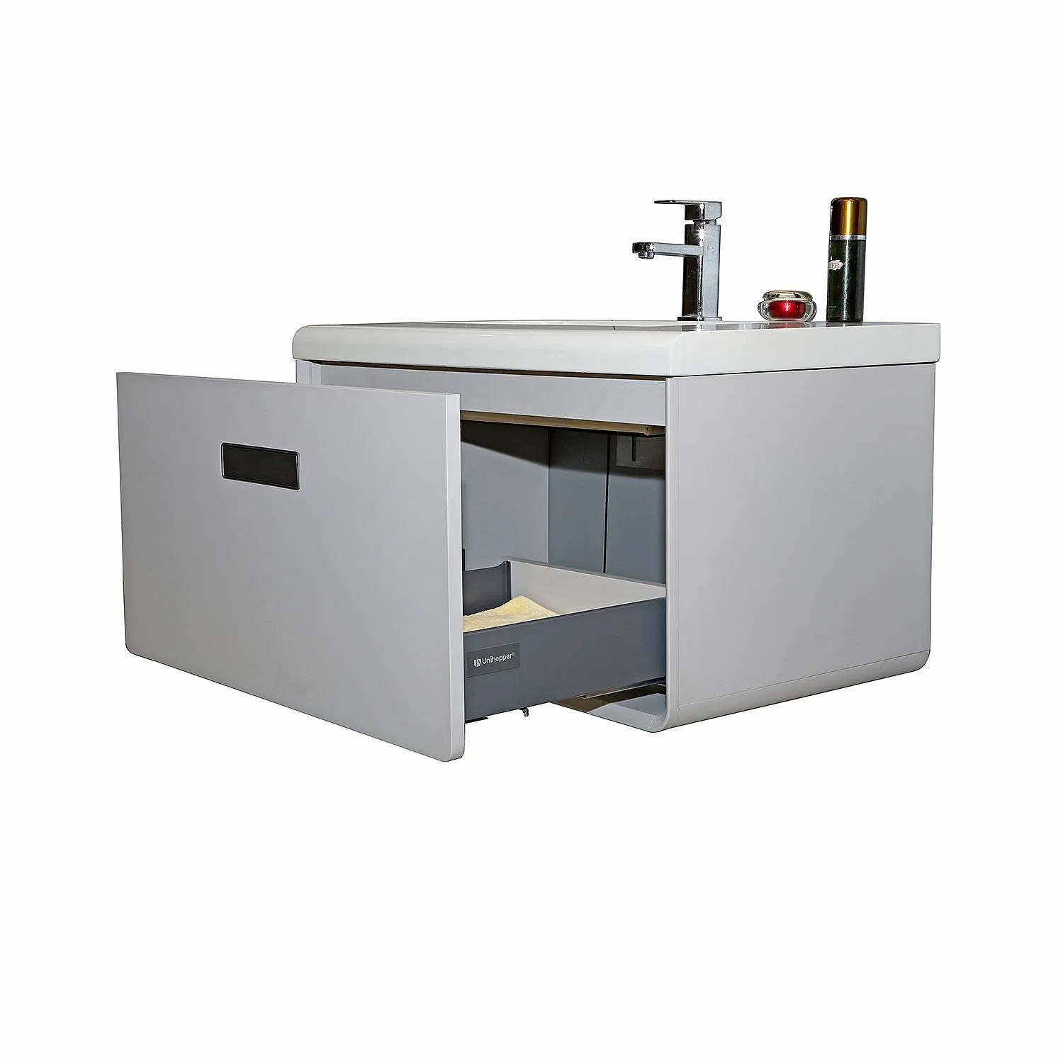 Jataii Bathroom Cabinet Chic Bathroom Cabinets with Linen Tower and 5 Bathroom Count Options