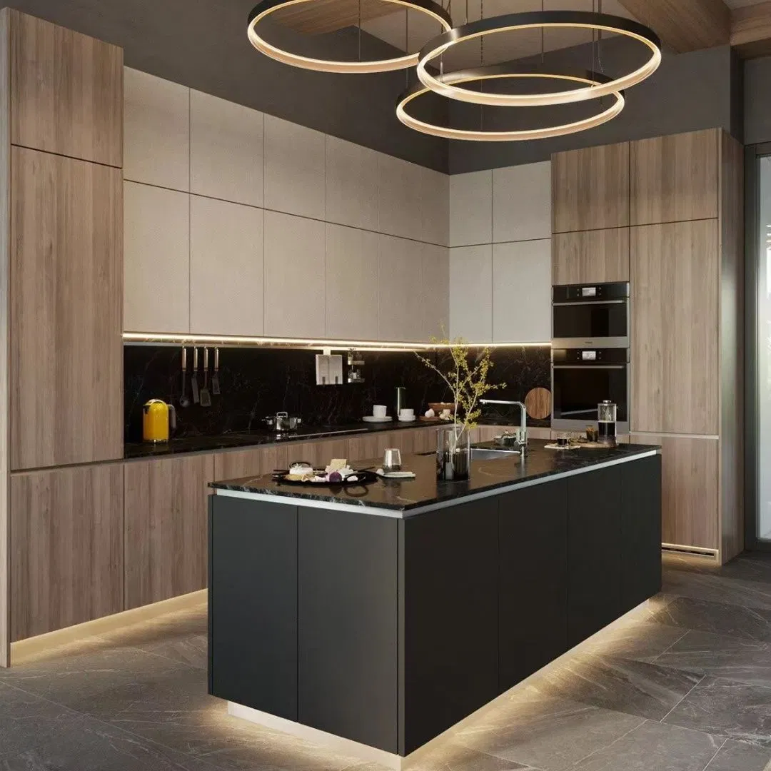 Modern High Gloss Aluminium Kitchen-Cabinets Outdoor Cupboards Kitchen-Furniture Island Cabinets