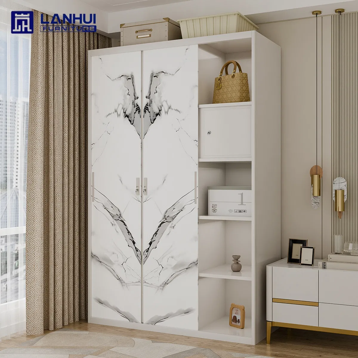 Custom Made Sliding Door Wardrobe with Professional Design Service