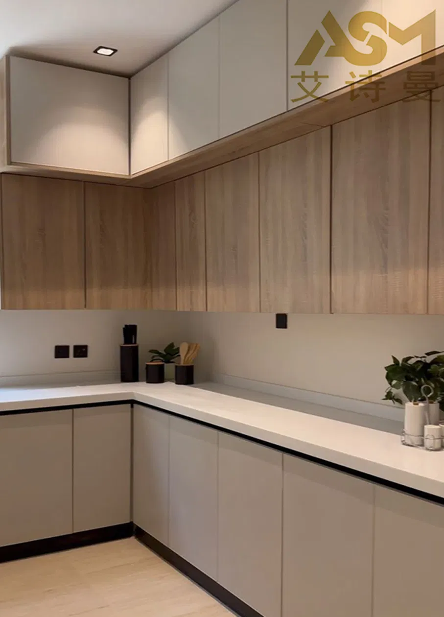 Compact Kitchen Cabinet with Smart Design Features