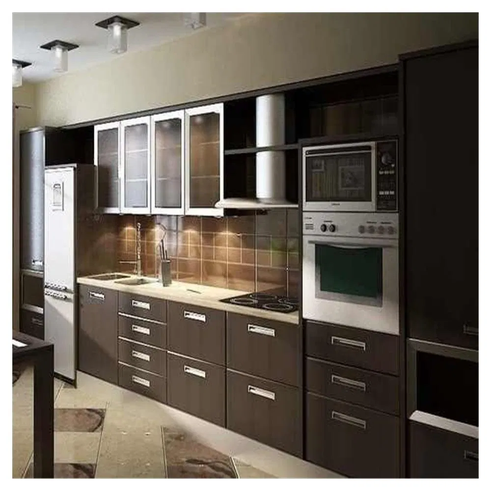 Cbmmart Wholesale Price High End Design Lacquered Finish Modern Modular Kitchen Cabinets