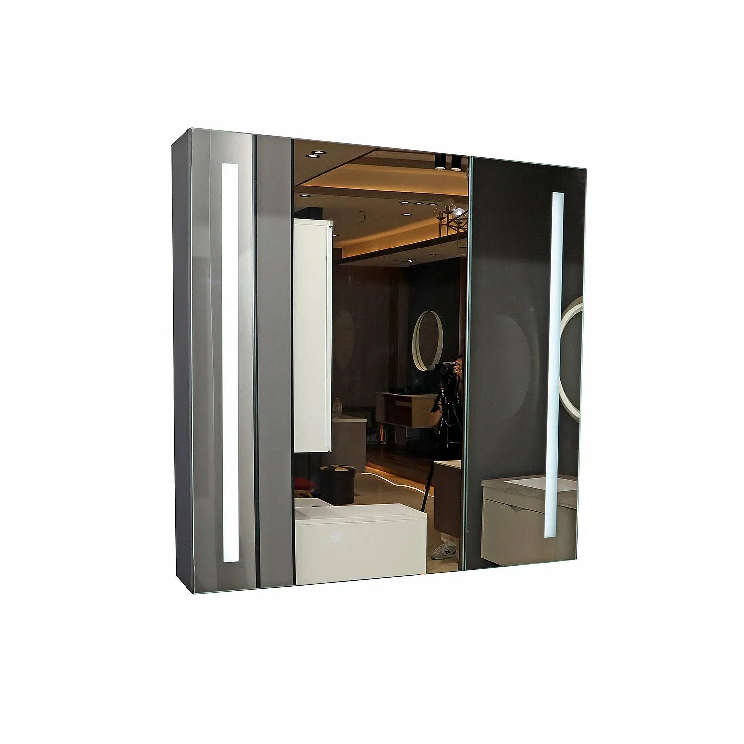 Jataii Bathroom Cabinet Space-Saving Bathroom Cabinets with Linen Tower for 1 Bathroom Count