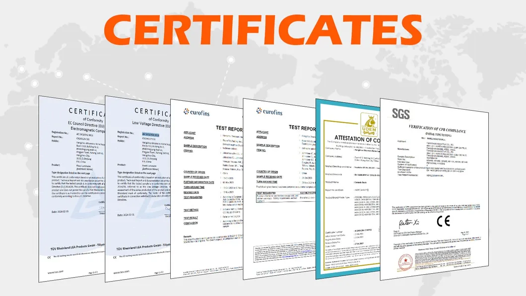 Certifications
