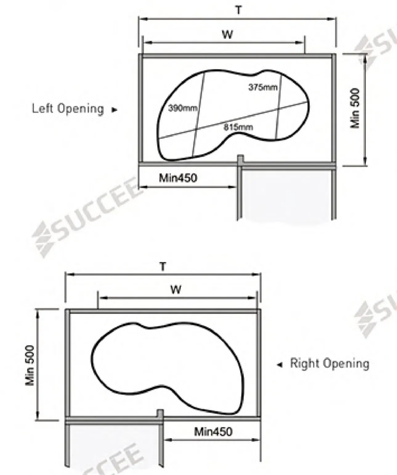 Alminum Furniture Accessories Cabinet Wire Magic Kitchen Storage Pull out Corner Carousel Soft Closing Swing Tray