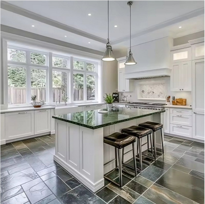 Smart Modular Cupboard Solid Wood PVC Modern Design UV Melamine MDF White Kitchen Pantry Cabinet Manufacturing Complete Set