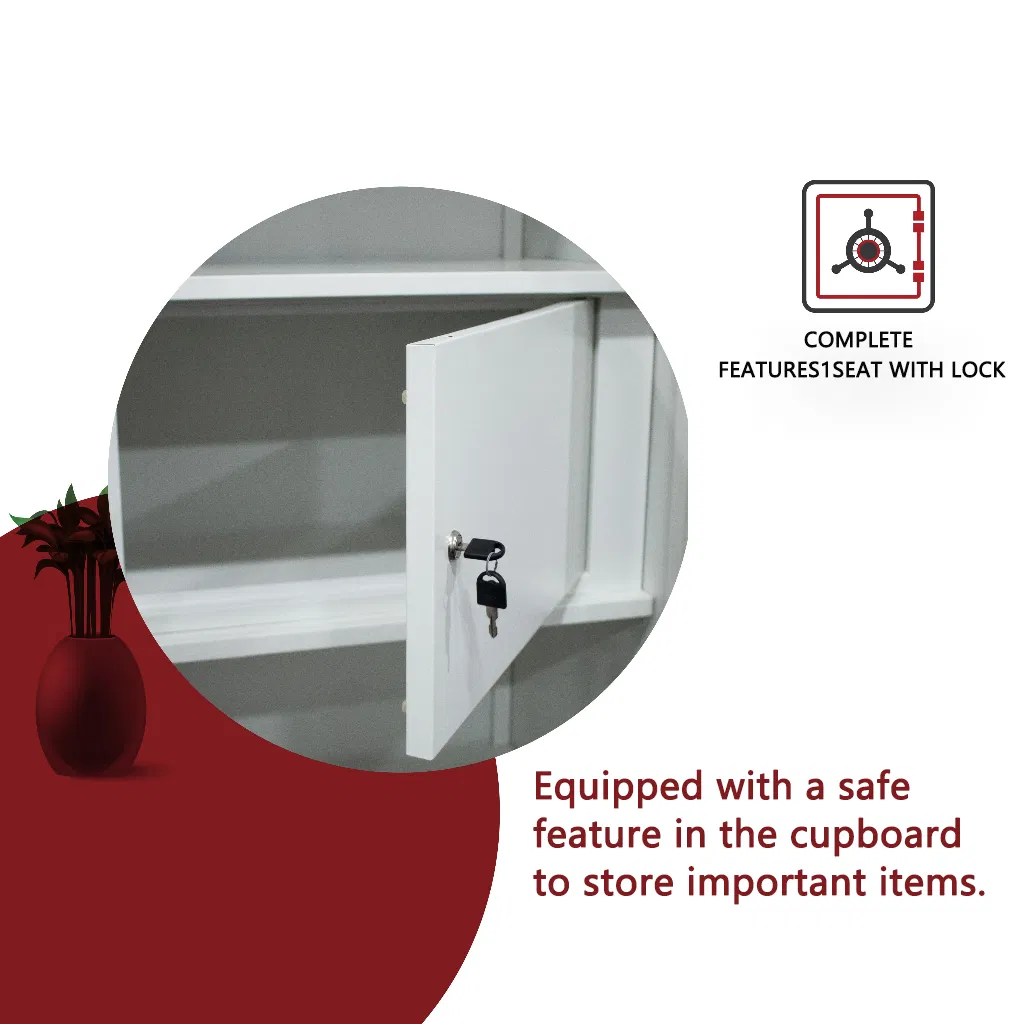 Modern Custom Sliding Double Sliding Door Metal Wardrobe Steel Storage Wardrobe Bedroom Printed Wardrobe