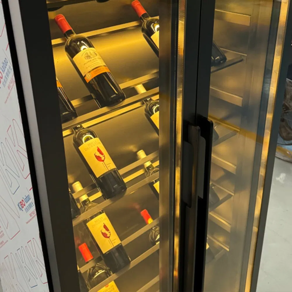 Wine Storage Cabinet with Advanced Temperature Regulation Features