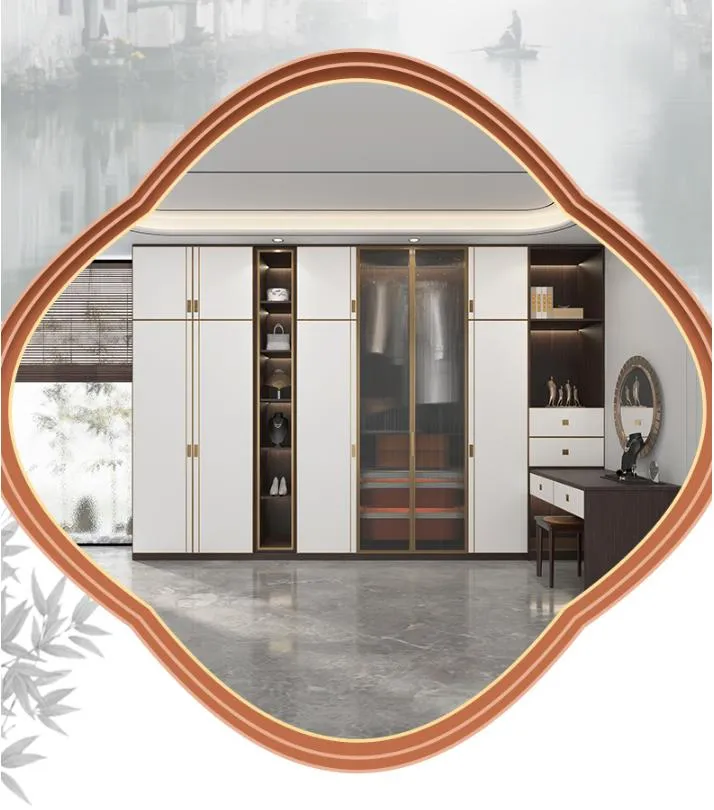 Home Bedroom Corner Sliding Door Wardrobe