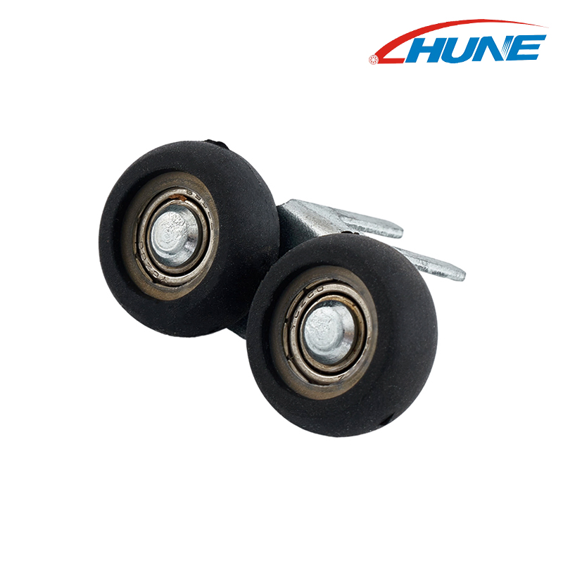 OEM ODM Iron Aluminum Steel Alloy Wheel Nylon Plastic Pulley Sliding Door Rollers for Furniture Wardrobe Parts