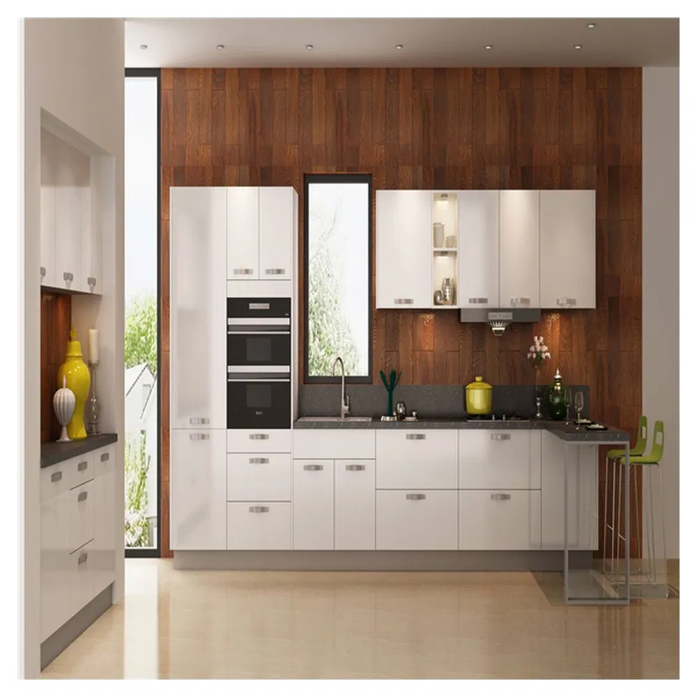 Cbmmart Modern Designs Home Furniture Wood Modular Laminated Kitchen Cabinets