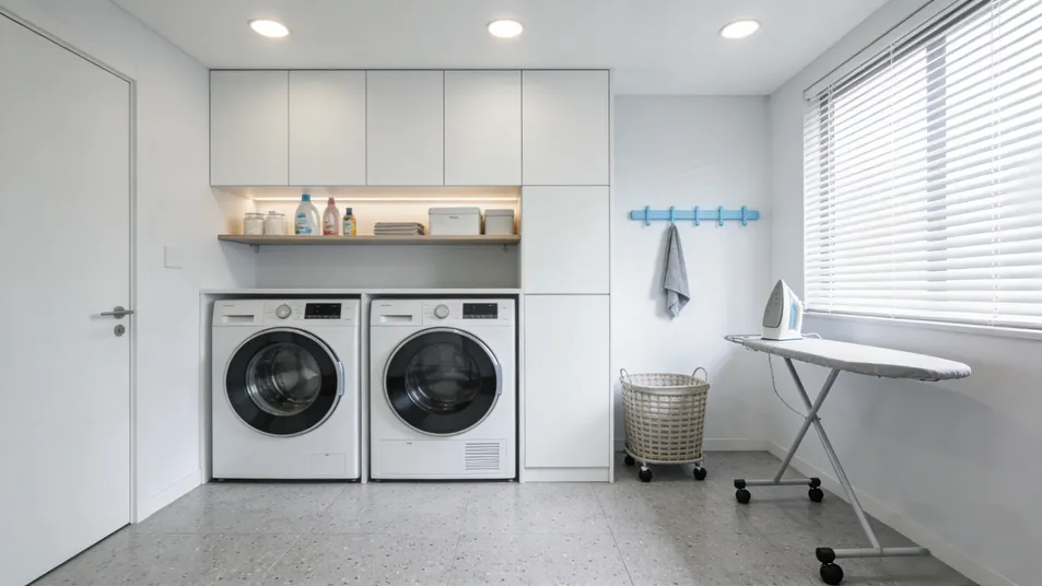 Laundry Cabinet Detail 1