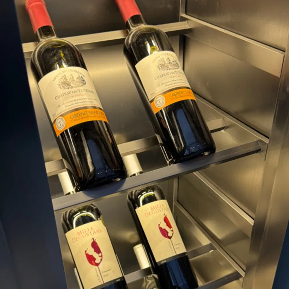 Wine Storage Cabinet with Advanced Temperature Regulation Features