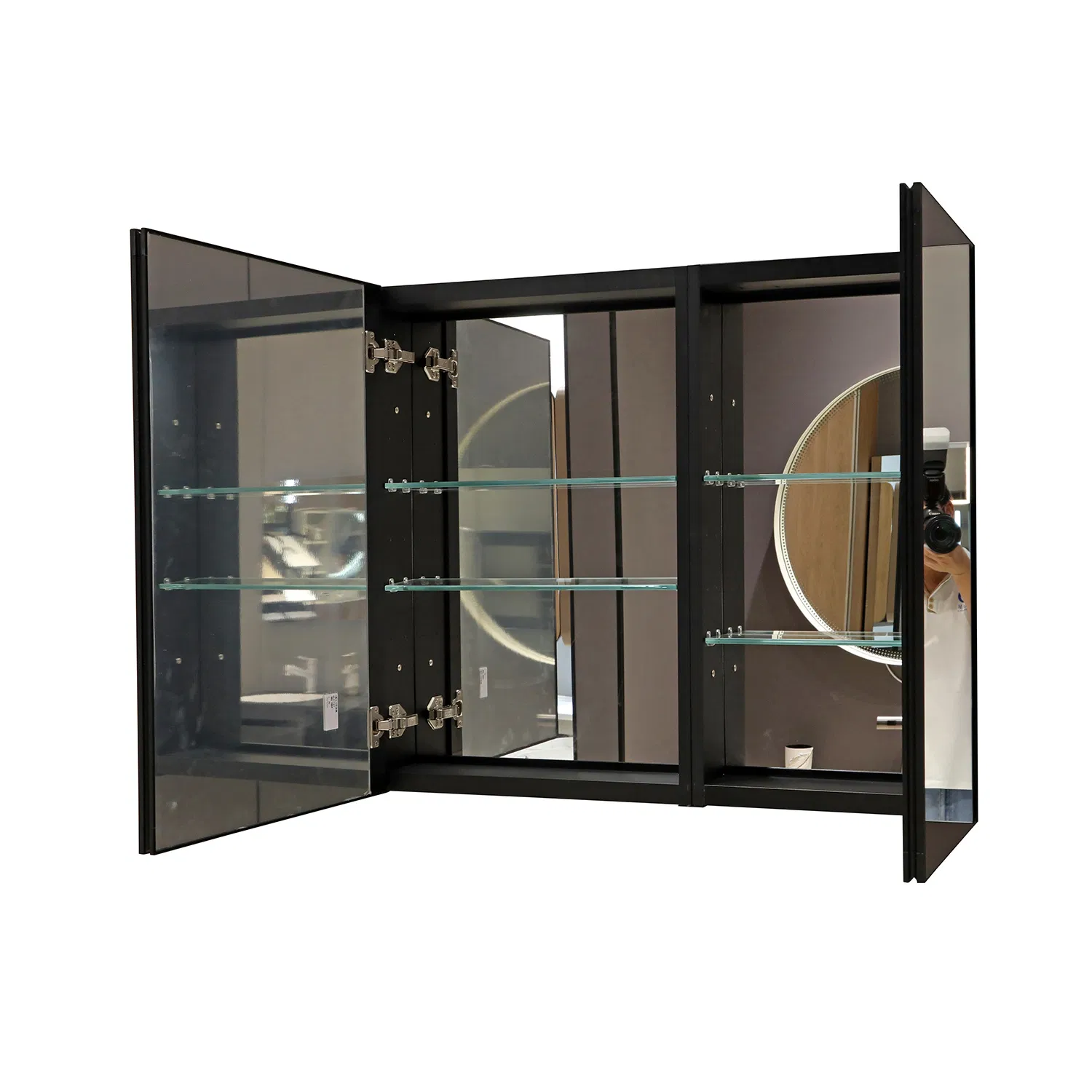 Jataii Bathroom Cabinet Versatile Bathroom Cabinets with Linen Tower and 2 Bathroom Count