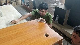 Custom wardrobe and closet system by Arpacılar Home