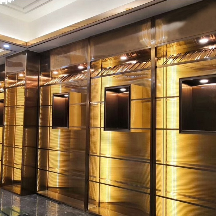 Bar Champagne Storage Cabinet Stainless Steel Glass Door Wine Display Shelf