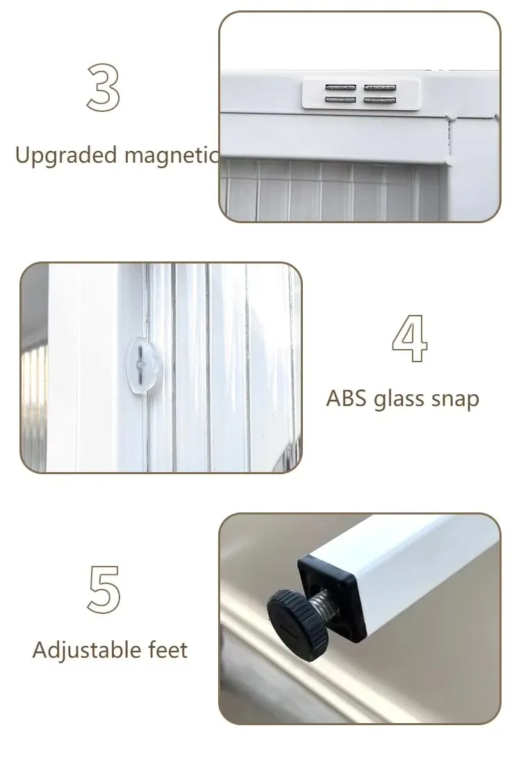 Hotel Steel Cabinet with Two Under Drawers for Guest Room Linen and Amenity Storage