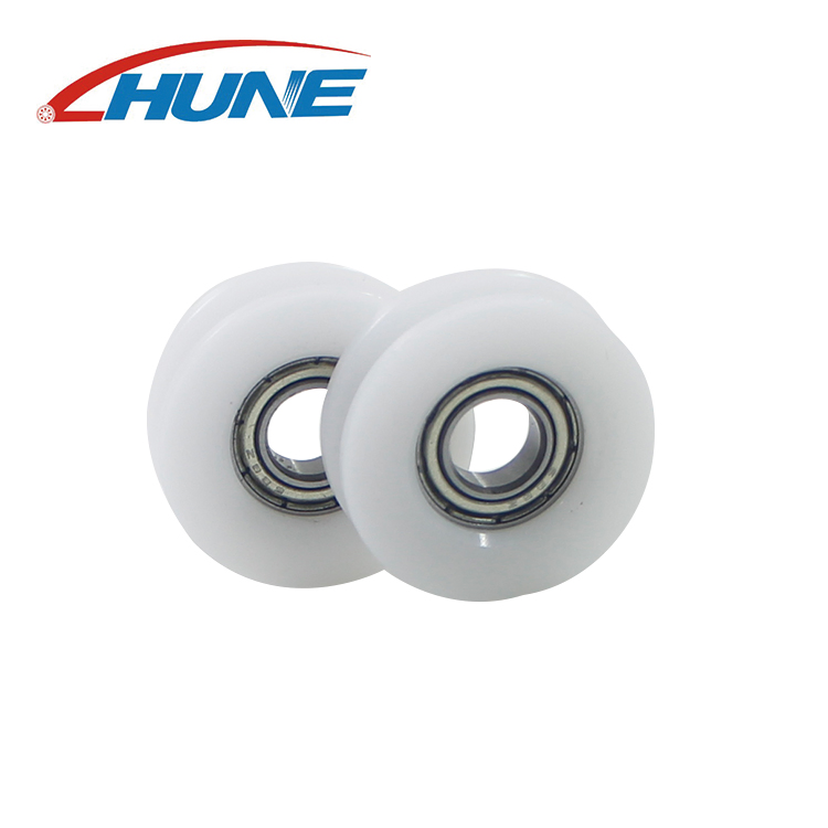 628zz U-Groove Bearing Pulley U0829.5-9 Small Steel POM Plastic Pulley Cabinet Roller Bearing Wheels for Wardrobe Sliding Door Window Nylon Roller