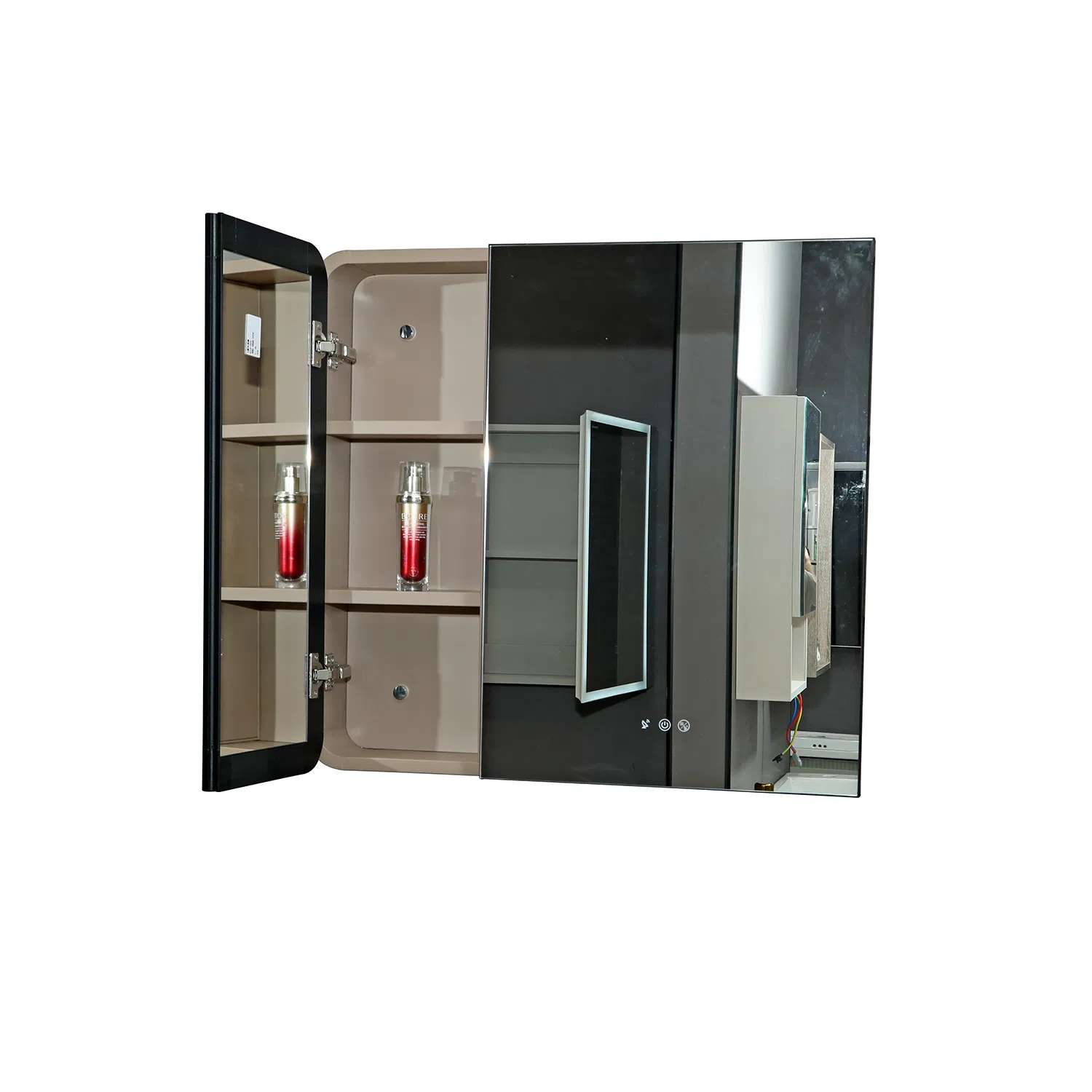 Jataii Bathroom Cabinet Trendy Bathroom Cabinets with Linen Tower and 5 Bathroom Count Design