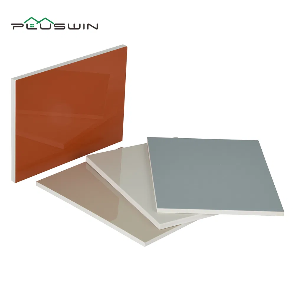 High Gloosy PVC Laminated Board for Cabinet Wardrobe
