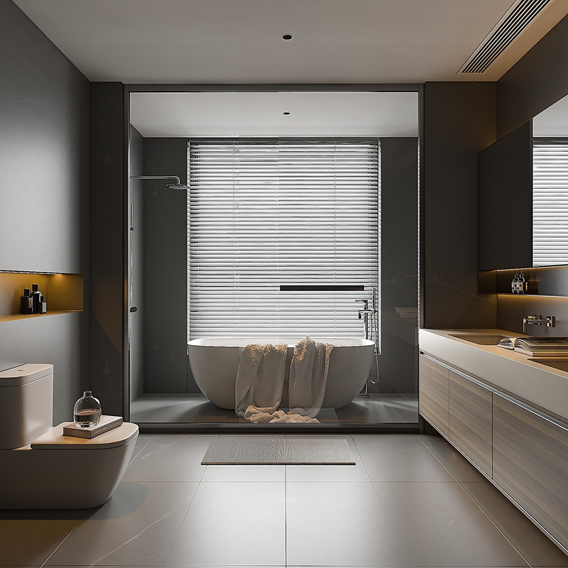 Factory Outlet Multiple Repurchase Wooden Double Sink Bathroom Cabinets with for Modern Furniture Laundry Room Shower MDF Bathroom Vanity