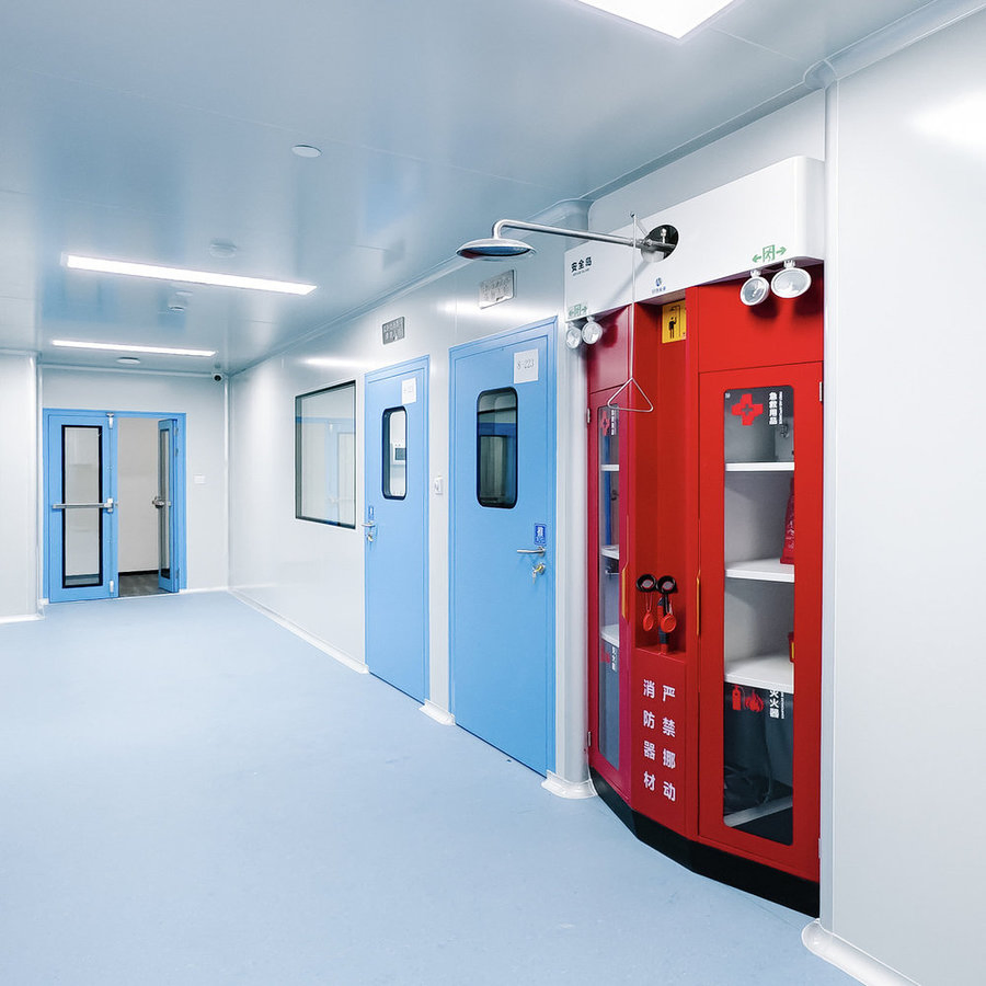 Durable All-Steel Lab Emergency Safety Equipment Island Cabinet for Industrial Safety