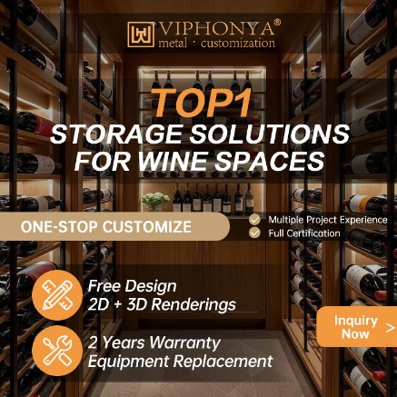 Luxury Wine Storage Cabinet with Advanced Climate Control System