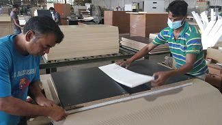 Bathroom vanity cabinet design by Arpacılar Home