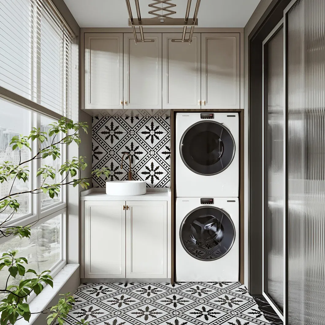 Washing machine cabinet view 2