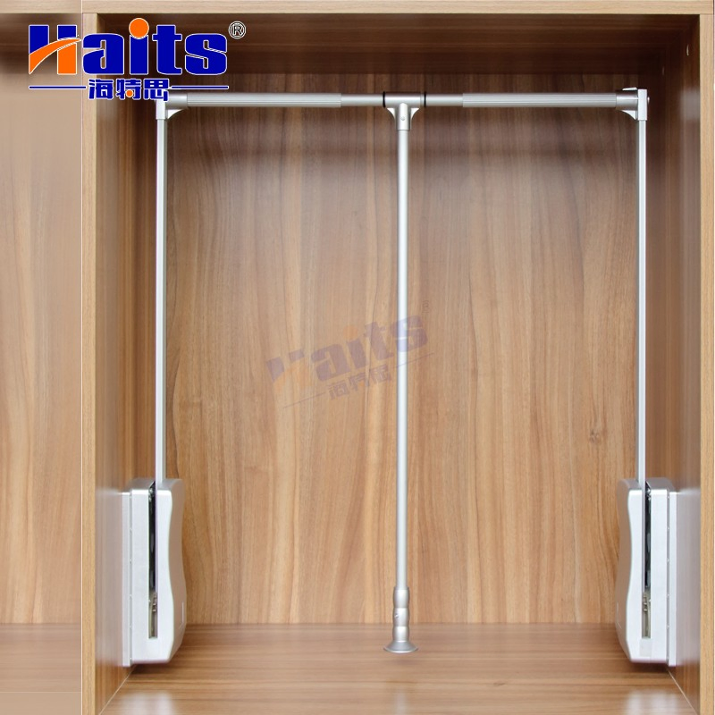 Pull-Down Wardrobe Lifter Hanger Urable Closet Hanger Hardware Manufacturer
