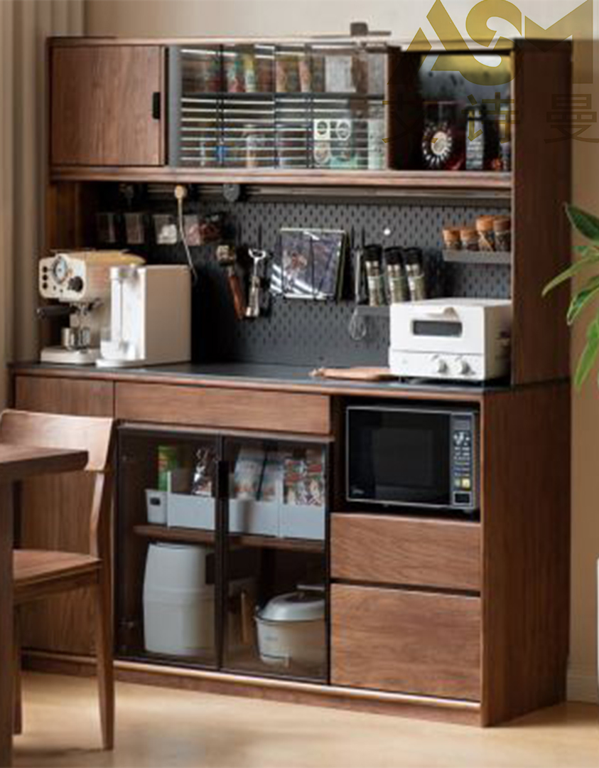 Asm Practical Kitchen Cabinet with Ample Storage Space