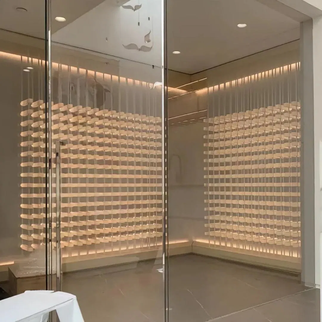 Premium Walk-in Wine Cellar with Durable Stainless Steel Design