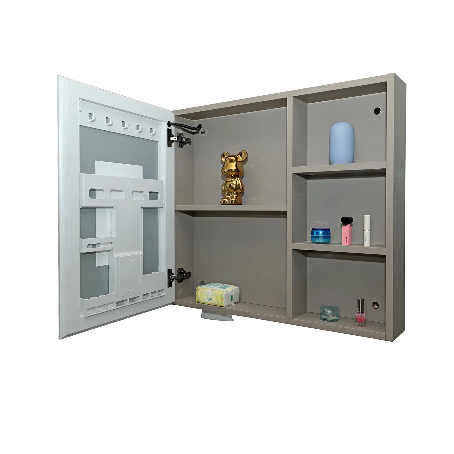 Jataii Bathroom Cabinet Premium Bathroom Cabinets with Linen Tower for 1 Bathroom Count