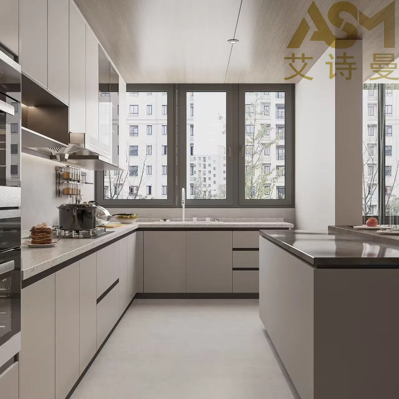 Made in China 2025 Modular Lacquer Wooden Designs Smart Flat Pack Outdoor Storage with Kitchen Furniture Wholesale Organizer Wooden Kitchen Cabinets