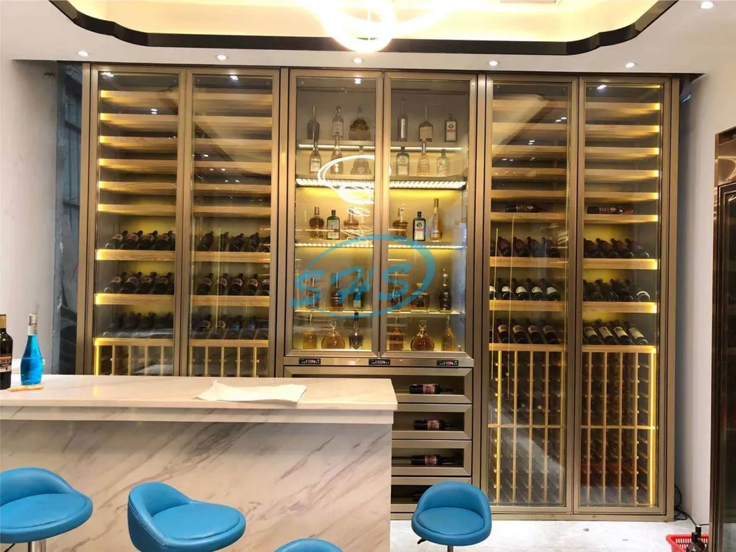 Wine Cabinet Interior View