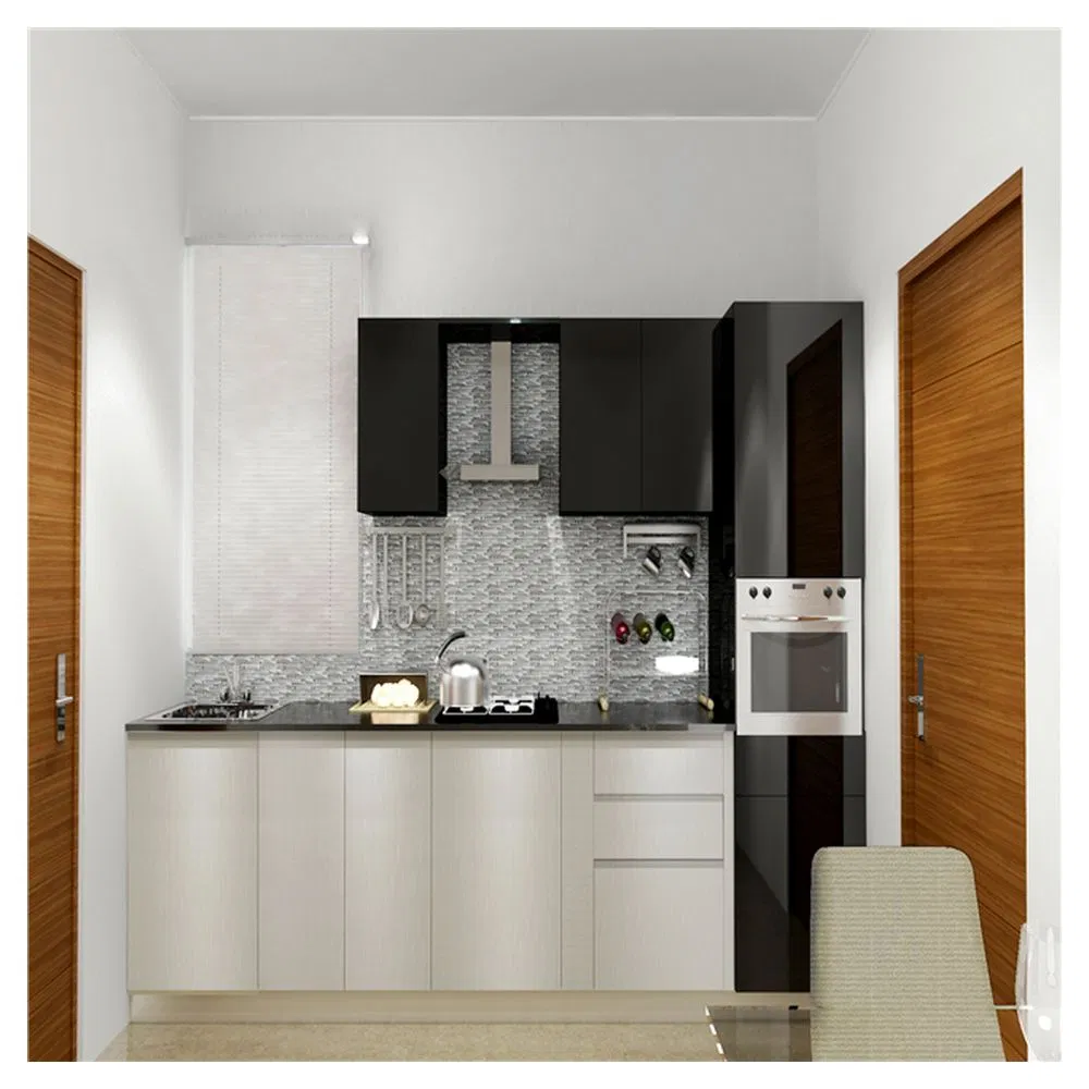 Cbmmart Foshan Factory Kitchen Manufacturer Matt White Kitchen Cabinet