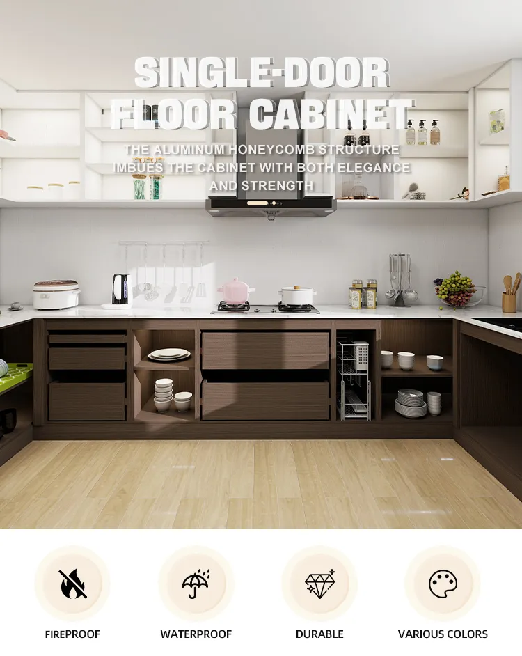 Kitchen Cabinets Farmhouse Single-Door Floor Cabinet