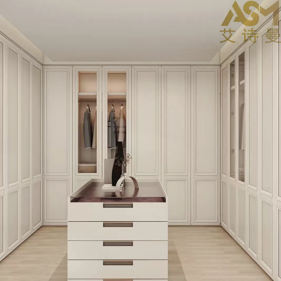 Asm Industrialsignature Wardrobe Collection Project Bedroom Furniture Customized Sliding Door Wood Built in Walk in Wardrobe