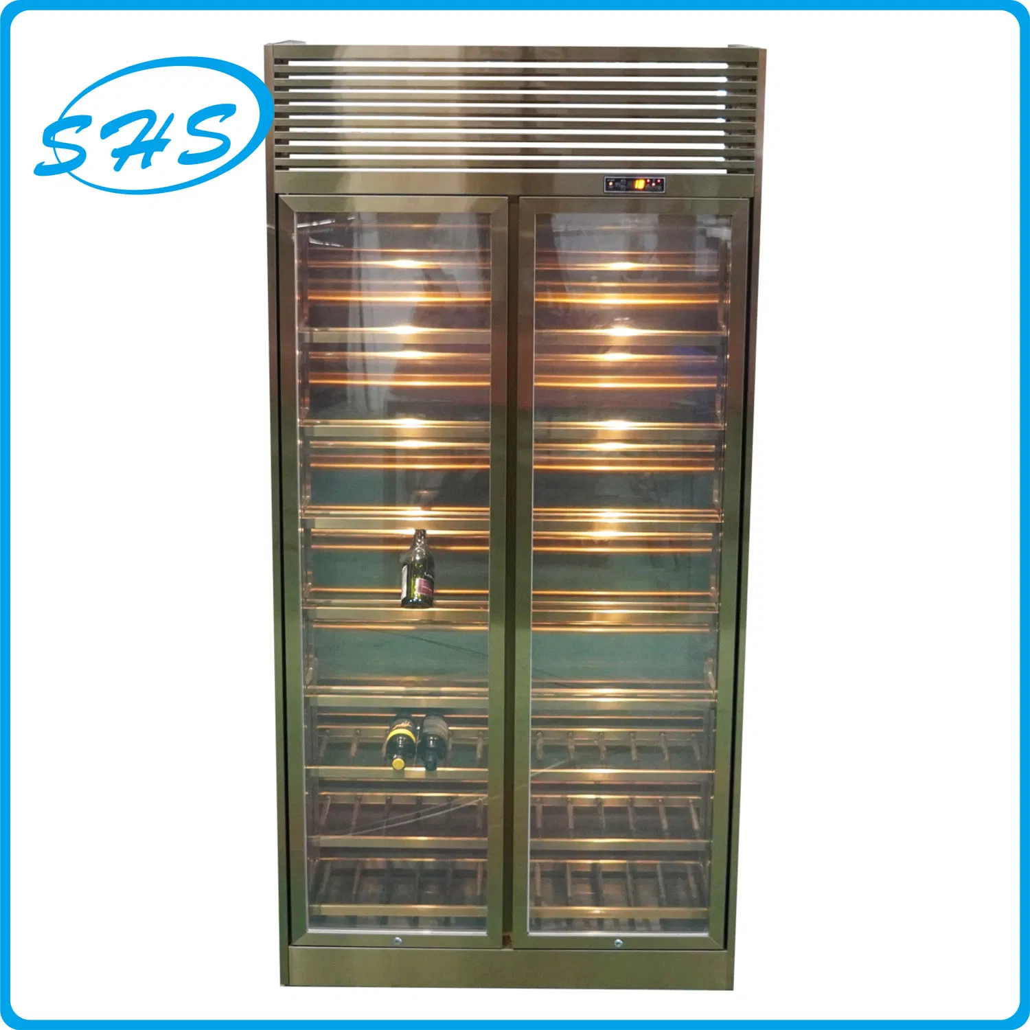Stainless Steel Wine Storage Cabinet Can Be Adjusted The Temperature