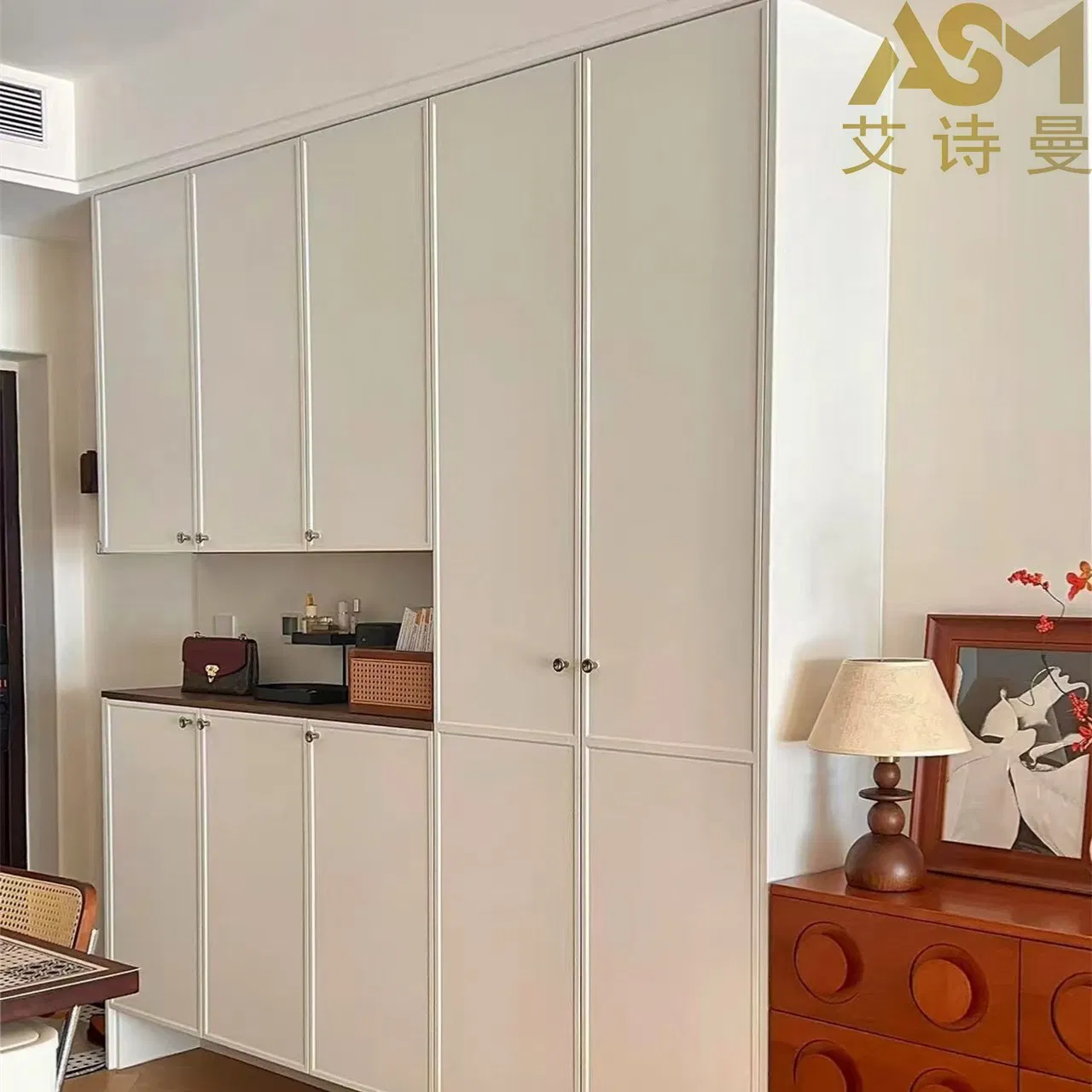 Living Room Shoes Rack Modern Customized Shoes Cabiney Large Linen Modern Wooden Furniture Flip Shoe Cabinet